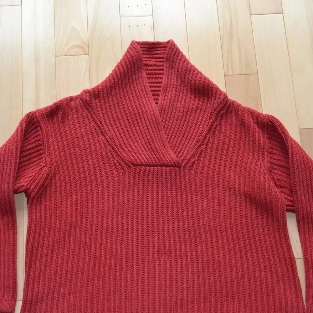 Vintage Eddie Bauer Knit Sweater Red